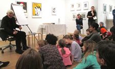  Tomi Ungerer's Fog Island audience: "There's nothing more beautiful than words."